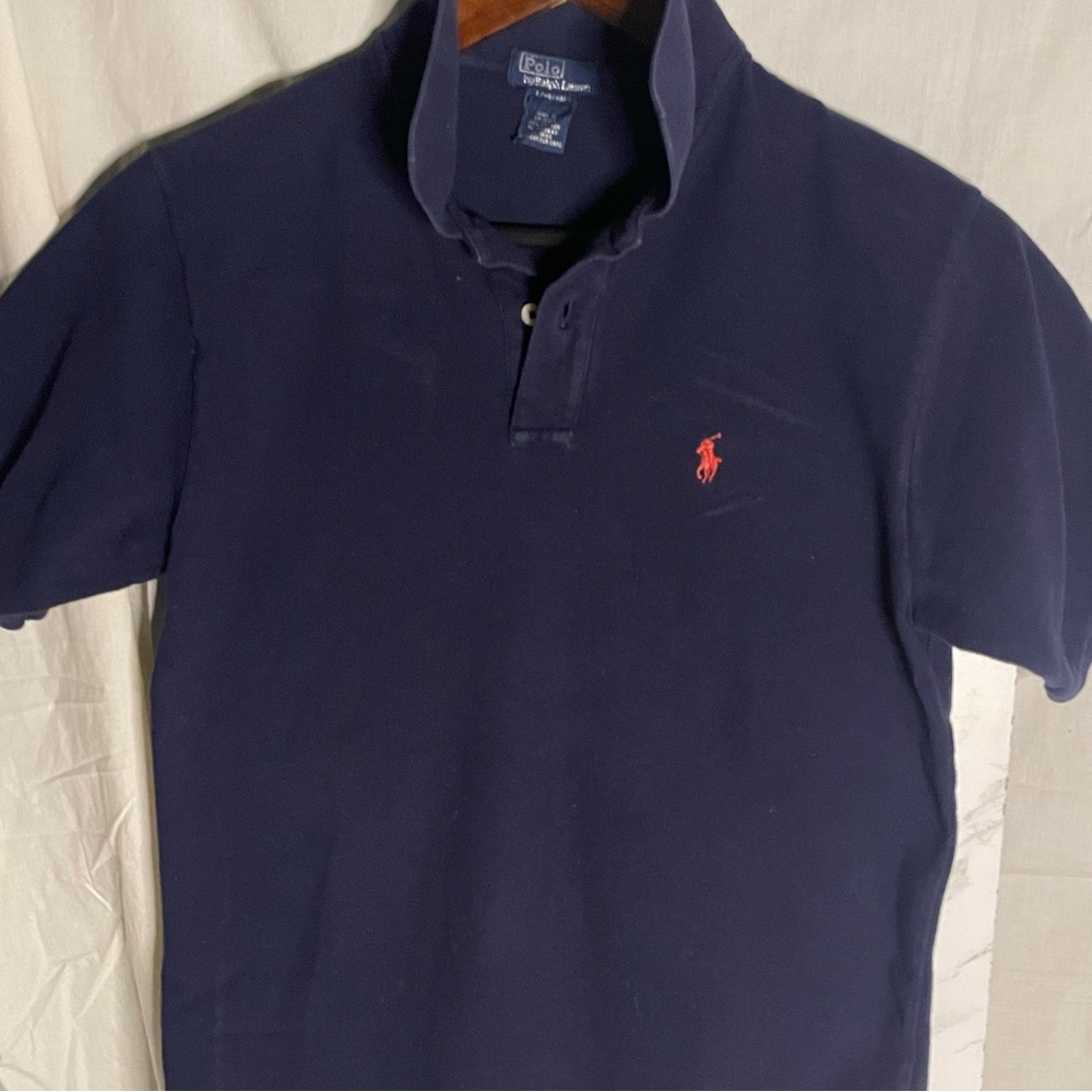 Ralph Lauren Dark Blue Polo with Red Horse